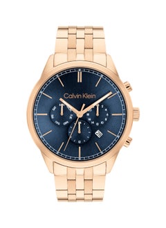 CALVIN KLEIN ساعة يد رجالية أنالوج دائرية من الفولاذ المقاوم للصدأ 25200376 - 44 مم  - Image 3