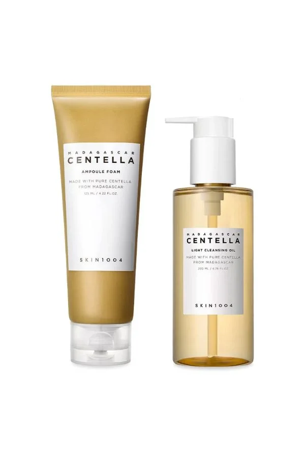سكين 1004 Madagascar Centella Double Cleansing Duo