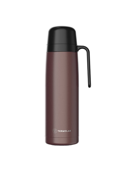 Termolar Stainless Steel R-Eolution Bronze Vacuum Insulated Bottle , Portable Bottle , Indoor And Outdoor Use , Easy To Clean 1 Ltr, Tr57747