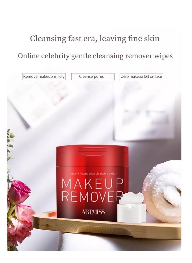 ARTMISS Cleansing And Moisturizing Makeup Remover Wipes 80 pcs  - Image 3