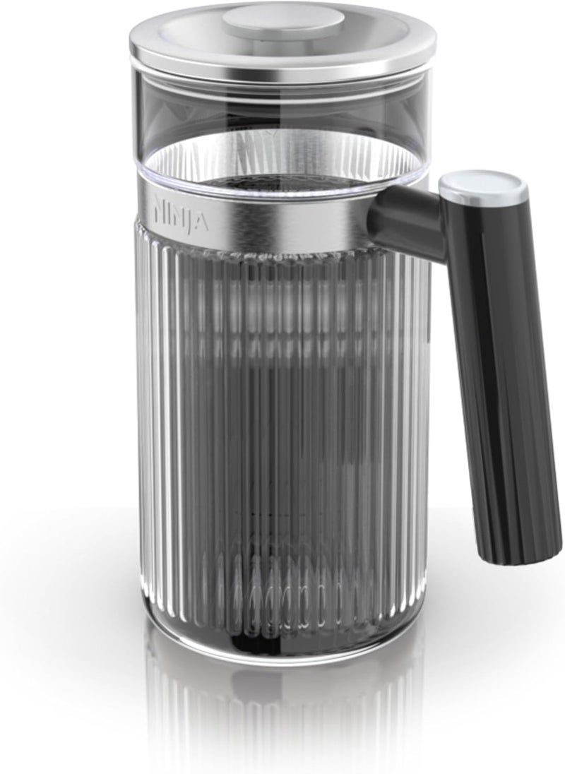 Ninja Ninja Luxe Caf 28 oz Shareable Pitcher for Espresso and Coffee Glass Carafe Hot or Iced Espresso Machine Accessories XSKSHRBLEPTCHR  - Image 1