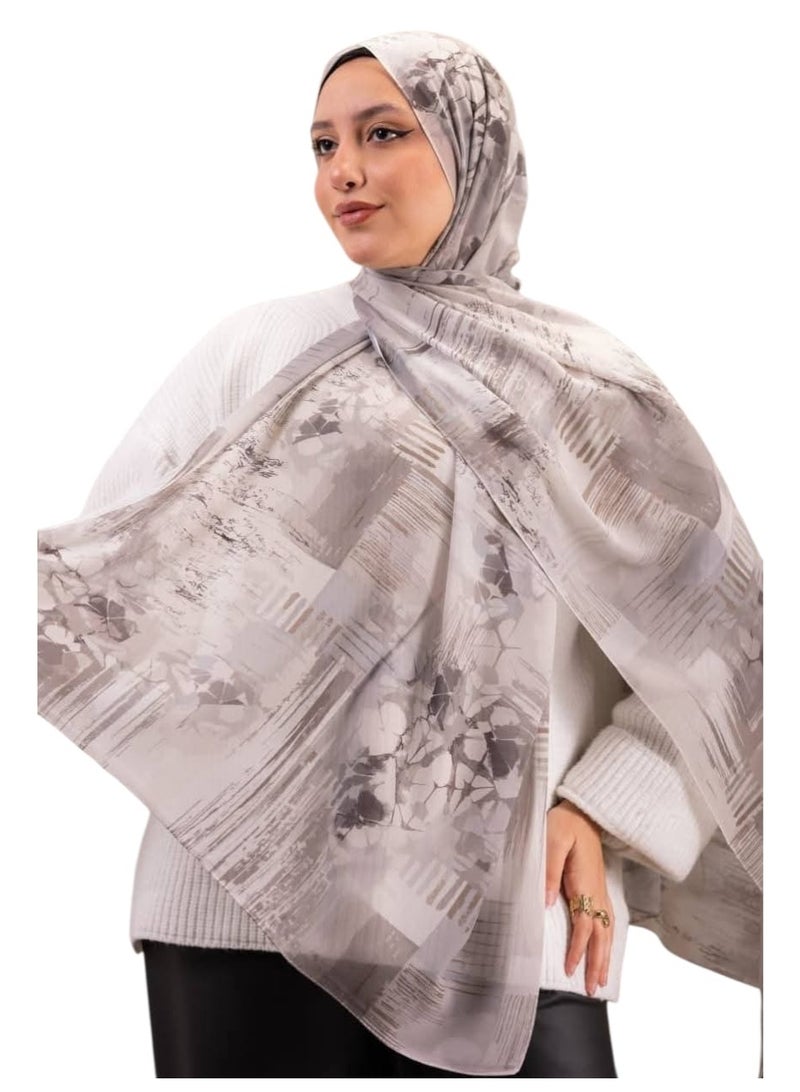 وشاح شيفون كريب متعدد الألوان
