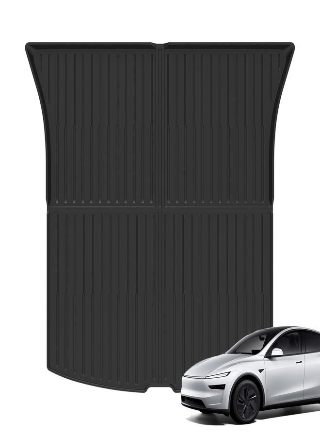 KIKIMO Cargo Mat for 2025 Tesla Model Y Juniper, for Tesla New Model Y 5-Seater Accessories, All Weather TPE Cargo Liner, Custom Fit Heavy Duty Non Slip Trunk Protector - Image 1