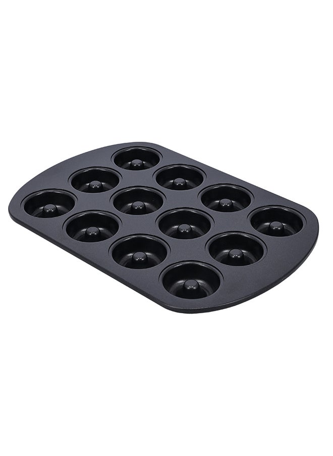 DELCASA Mini Donut Pan 12 Cavity NonStick Donut Pan DC2086  - Image 1