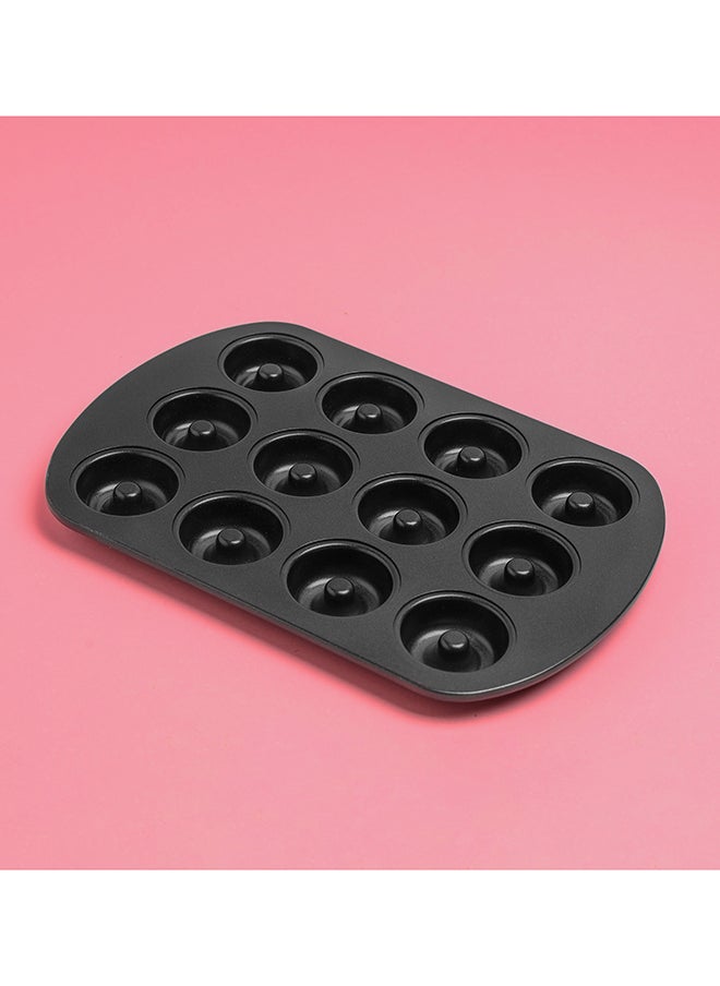 DELCASA Mini Donut Pan 12 Cavity NonStick Donut Pan DC2086  - Image 4