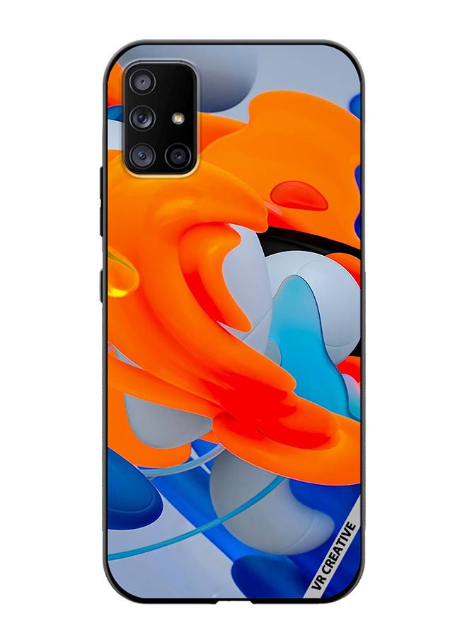 VR CREATIVE Protective Case Cover For Samsung Galaxy A51 5G Design Multicolour - Image 1