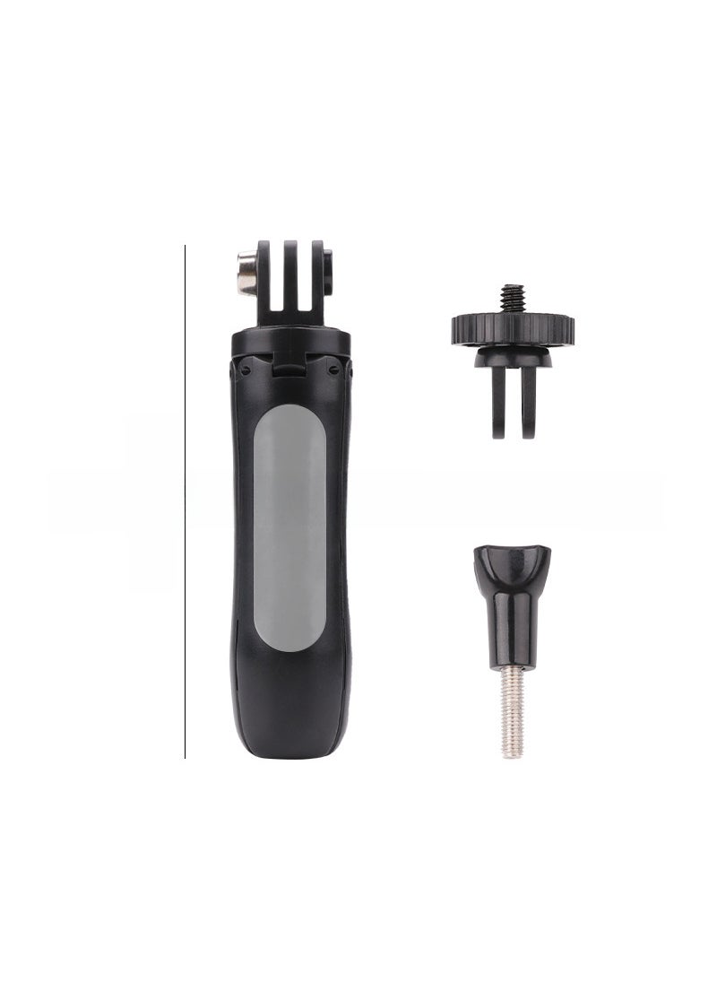 Generic Extendable Mini Tripod Selfie Stick for GoPro Insta360 Gray 