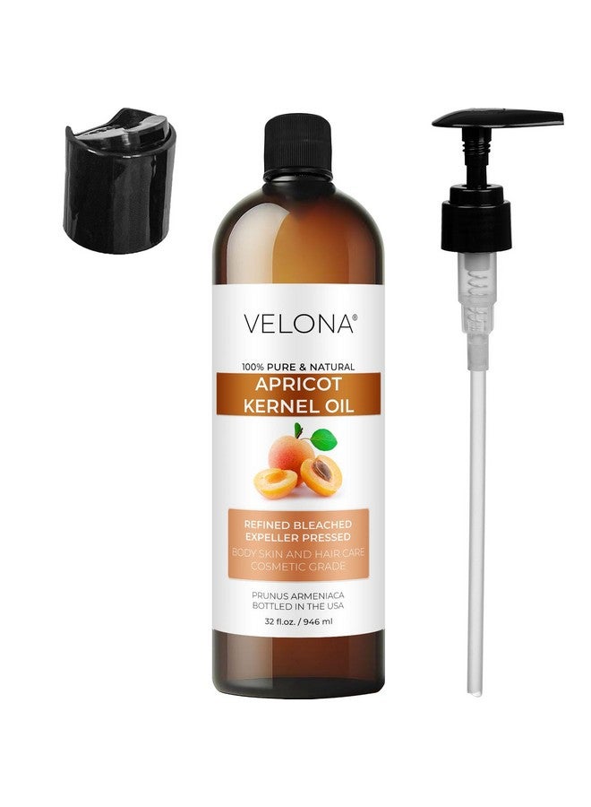 velona Apricot Kernel Oil 32 Fl Oz | 100% Pure and Natural Carrier Oil | Refined, Expeller Pressed | Hair, Body and Skin Care | Use Today - Enjoy Results - Image 3
