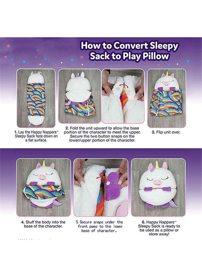 Children's Sleeping Bag  Plus Velvet To Keep Warm Cartoon Lazy Warm Sleeping Bag Sleeping Bag (four Colors Optional)