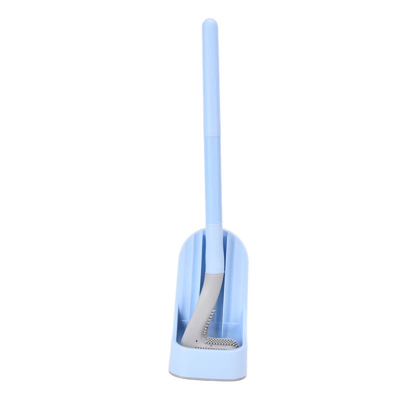 Golf Toilet Brush: Iceberg Blue, 360 Degree Cleaning - Non Stick Hair, High Quality TPR & PP Material for Bathroom Hotel Home Cleaning - Image 5