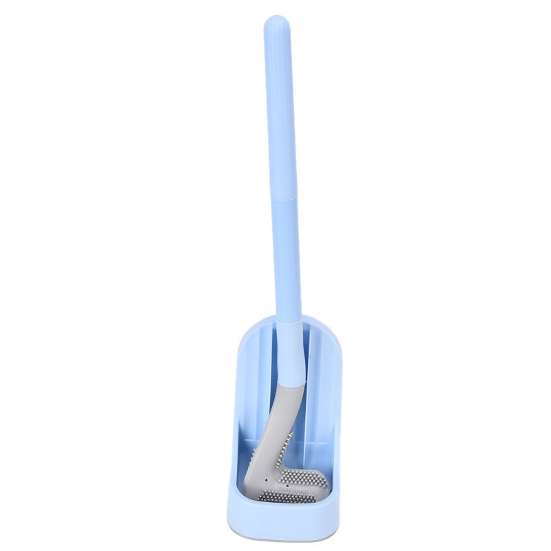 Golf Toilet Brush: Iceberg Blue, 360 Degree Cleaning - Non Stick Hair, High Quality TPR & PP Material for Bathroom Hotel Home Cleaning - Image 3