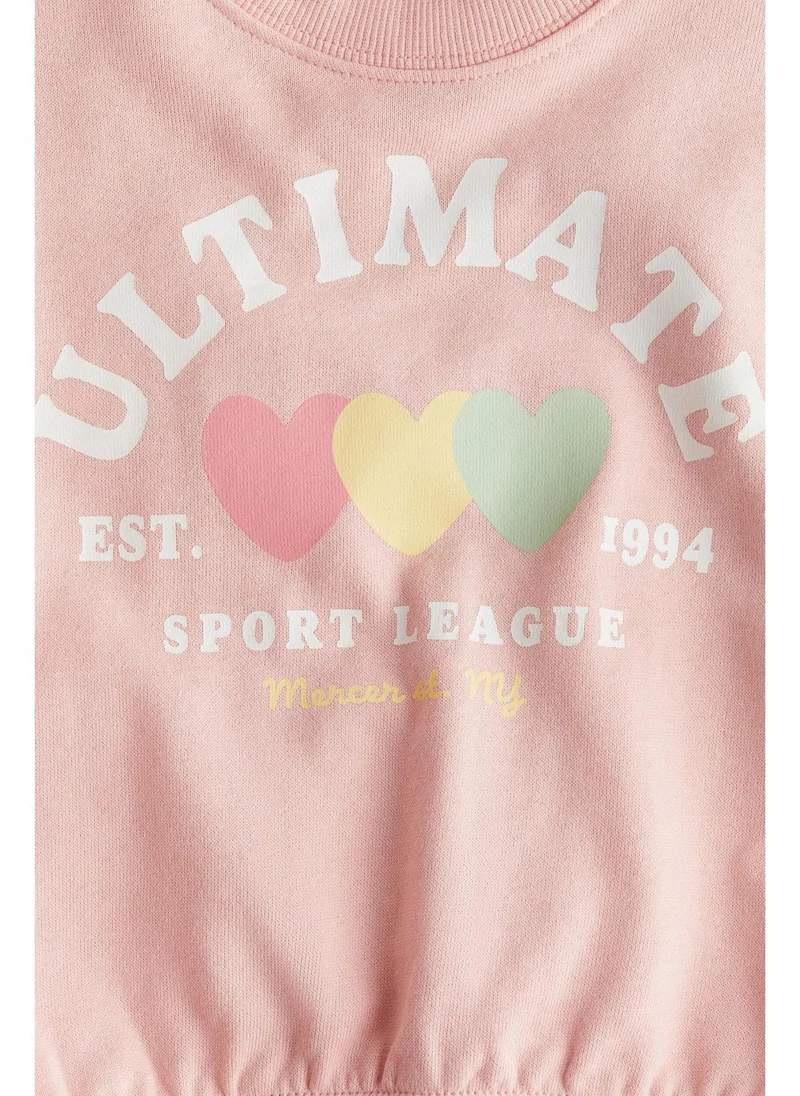 اتش اند ام بلوزة مطبوعة