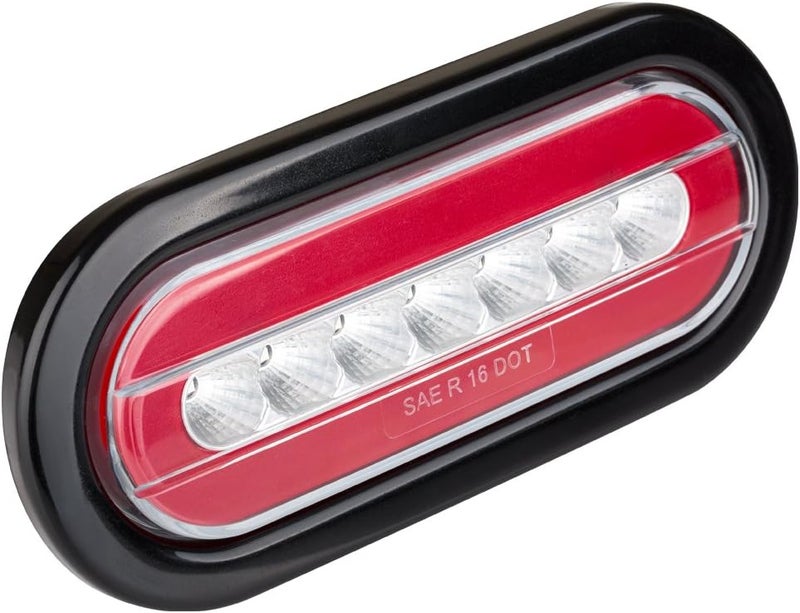 Lumitronics Halo LED 6" Sealed Oval Stop/Turn/Tail Light - Image 3