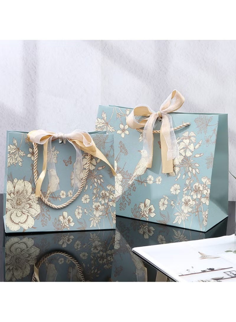 36x12x24cm Gift Bag, 20-piece Set Colorful Flower Pattern Gift Bag, Portable Paper Gift Bag for Big Size Gift Bags, Birthday Mother’s Day Bags, Wedding Party - Image 3