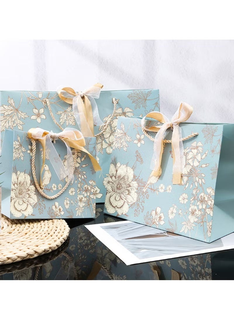 36x12x24cm Gift Bag, 20-piece Set Colorful Flower Pattern Gift Bag, Portable Paper Gift Bag for Big Size Gift Bags, Birthday Mother’s Day Bags, Wedding Party - Image 4