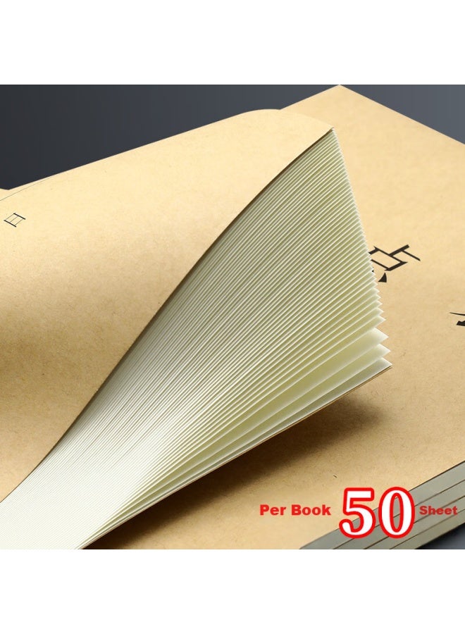 Jiaranheng Jiaran Heng 3-pack A4 قائمة جرد كبيرة، سجل تفاصيل المخزون، إحصائيات المنتجات الواردة/الصادرة، سجل مبيعات ومشتريات، سجل مستودع وارد/صادر، تقرير شهري - Image 5