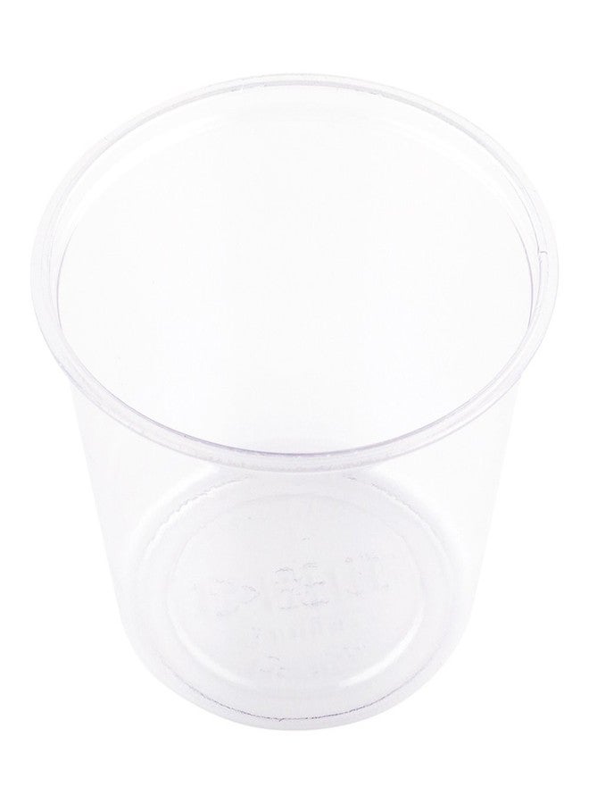 Restaurantware Basic Nature 3 Ounce Sauce Cups 100 Condiment Cups - Lids Sold Separately Disposable Clear PLA Plastic Portion Cups For Samples Sauces Or Toppings - Image 2
