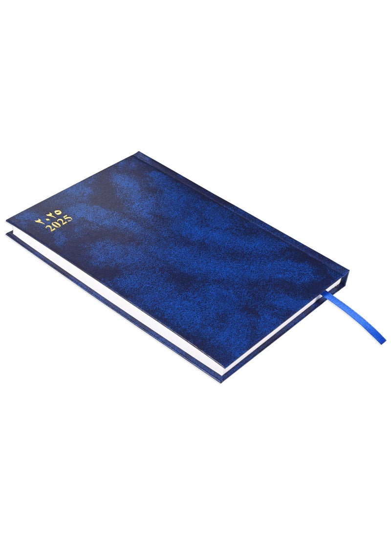 FIS FIS Diary 2025 Arabic/English (Thursday & Friday Combined) A5, Blue - FSDI90AER25BL  - Image 1