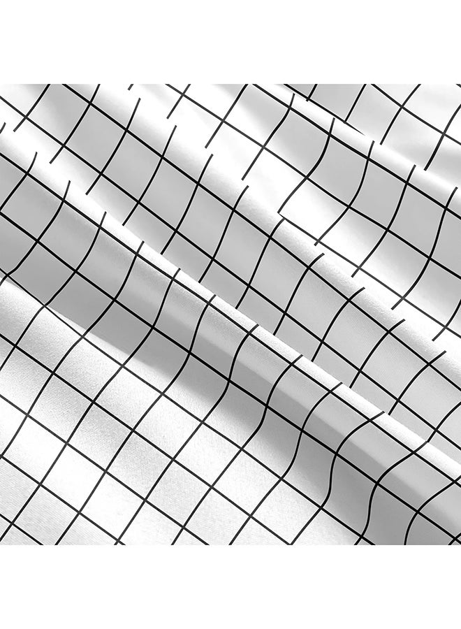 Noon East 4Pcs Duvet Cover Set | Soft Microfiber Material | Multiple Color | 1 Duvet Cover 160 X 220 Cm, 1 Fitted Sheet 120 X 200 Cm With 30 Cm Deep Pocket, 2 Pillow Cases 50 X 75 Cm | Suitable For Single Size Mattress - Image 3