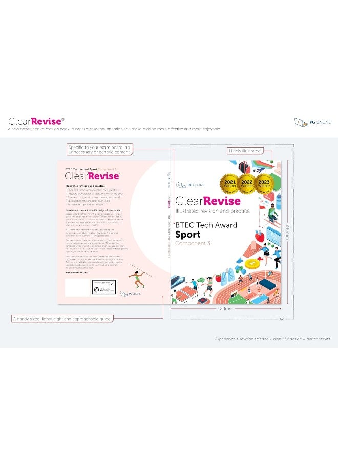 ClearRevise BTEC Level 1/2 Tech Award Sport: Component 3  - Image 2