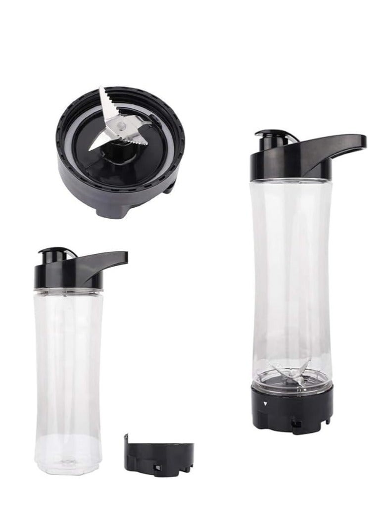 Mini Food Processor 5 IN 1 Use 2L Glass Chop Bowl 600ML Blending Jar 100ML Grinding Jar  - Image 2