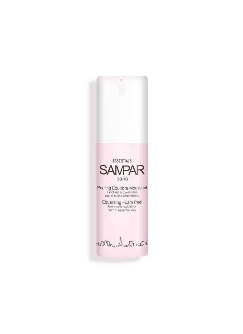 Sampar SAMPAR  Equalizing Foam Peel  Exfoliating Gel with Essential Oils for All Skin Types  Chemical Peel for Dark Spots Acne Scars  Hyperpigmentation  CrueltyFree Beauty Made in Paris 1 oz 