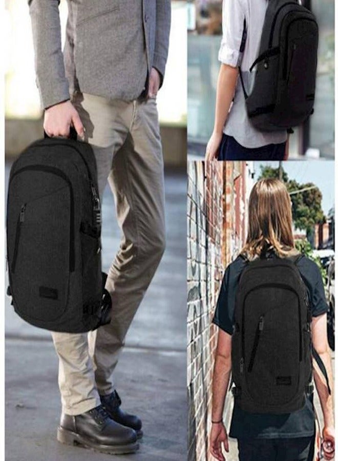 Mancro Large Capacity Anti Theft Business Laptop Bagpack for Men - Image 5