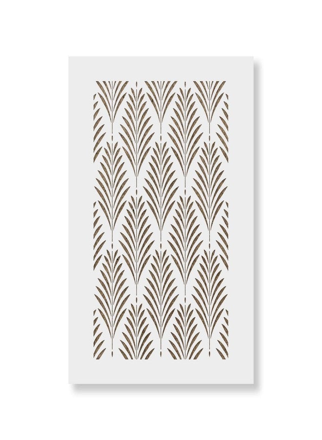 Stencil Revolution Fern Pattern Wall Stencil for Painting - DIY Home Decor Projects Stencils - Image 1