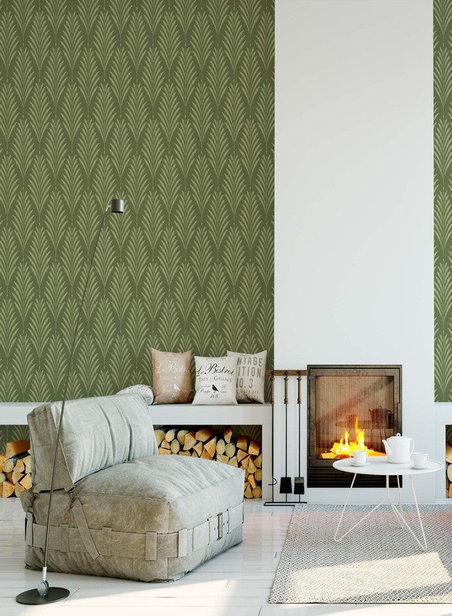 Stencil Revolution Fern Pattern Wall Stencil for Painting - DIY Home Decor Projects Stencils - Image 4