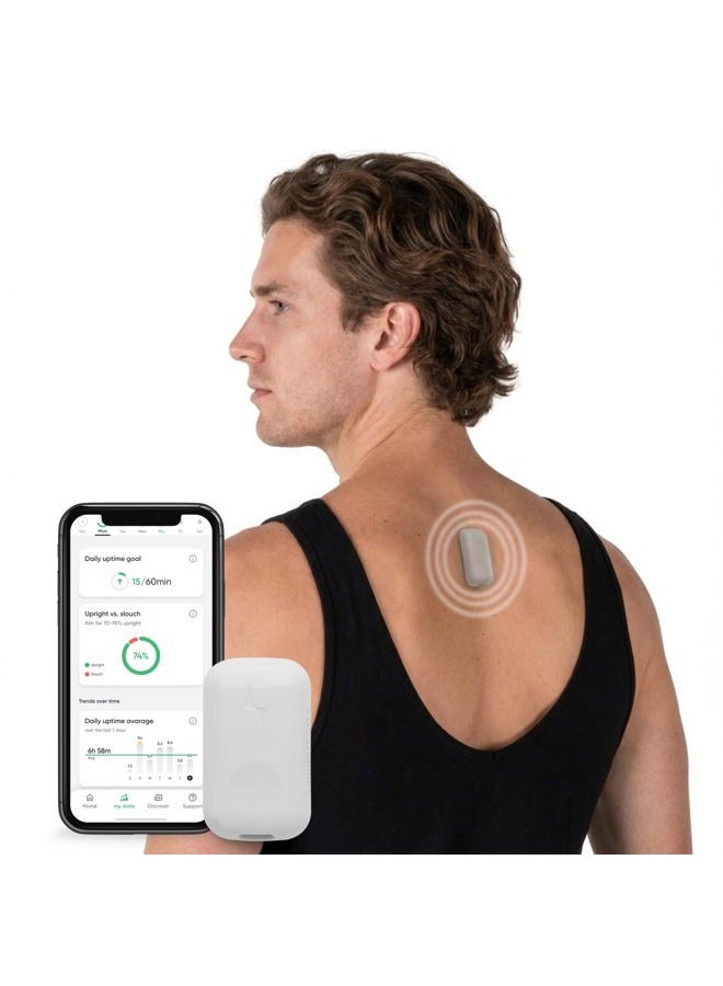 upright_go S لايت | مدرب ومتعقب تصحيح الوضعية للنساء والرجال مع تطبيق ذكي - Image 4