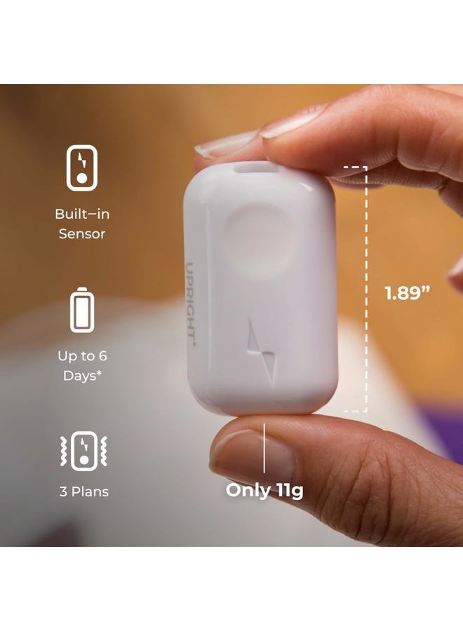 upright_go S لايت | مدرب ومتعقب تصحيح الوضعية للنساء والرجال مع تطبيق ذكي - Image 5