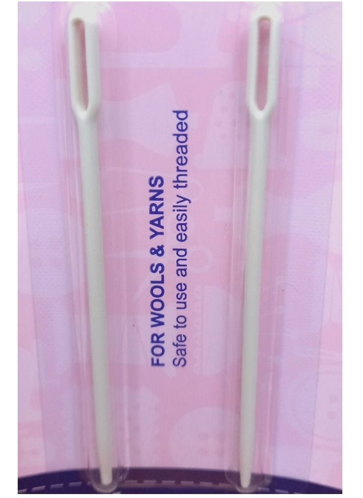 Hemline - 2-Piece Yarn Needle Set For Wool And Yarns Safe to Use And Easily Threaded - Image 1