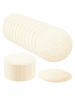 500 Pieces Replacement Paper Filters Paper Coffee Filter Round Natural Unbleached Paper Compatible with Coffee and Espresso Makers, Filter the Coffee Grounds More Thoroughly
