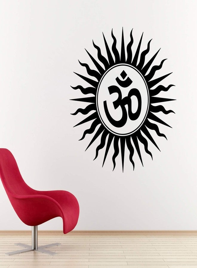 DecorVilla Decor Villa The om Wall Sticker & Decal (PVC Vinyl,Size -58 cm x 58 cm) - Image 1