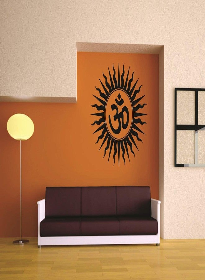 DecorVilla Decor Villa The om Wall Sticker & Decal (PVC Vinyl,Size -58 cm x 58 cm) - Image 3