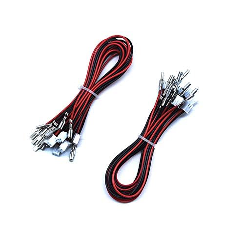 Arcity 20 Pcs Arcade Button Wires Harness Cable for Zero Delay USB Encoder PCB with 0.110" 2.8mm Terminals Compatible with Arcade LED Buttons & Sanwa Style Buttons New - Image 2