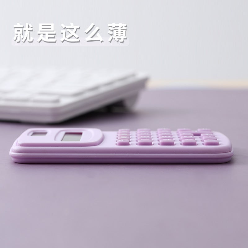 Kk-888 Pure Color Cute Portable Handheld Calculator Creative Office Computer Mini Small Calculator - Image 5