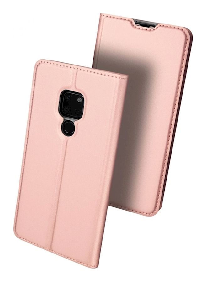 NIBEMINENT Protective Wallet Card Case Cover For Huawei Mate 20 Pink  - Image 2
