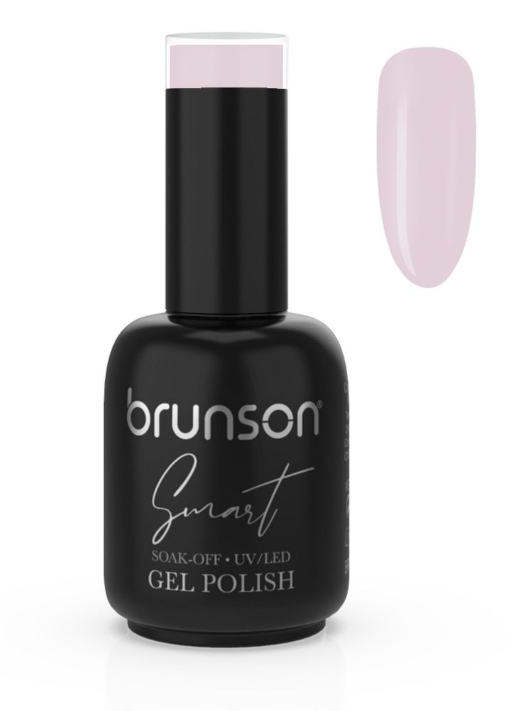 brunson Gel Nail Polish 15ml Smart Gel Nails Glossy Shine Finish Long Lasting Soak off UV LED Gel Polish for Nail Art French Manicure Pedicure Salon Quality Chip Resistant Gel Nail Extensions UV Gel BSN229