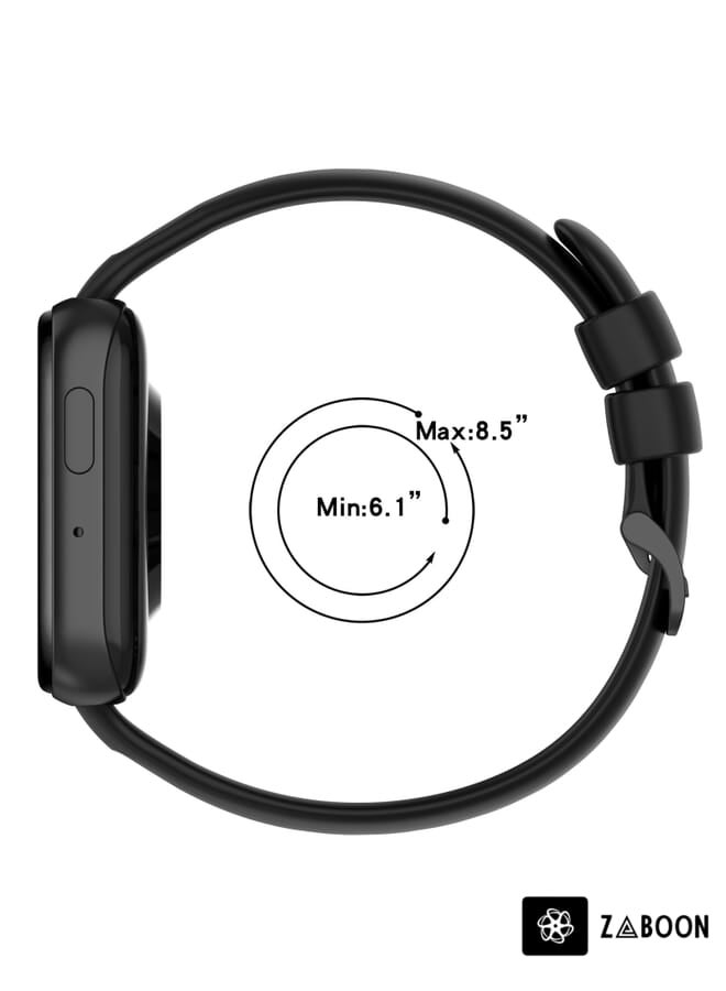 Zaboon OPPO Watch 3 Solid Color Soft Silicone Watch Band - Image 5