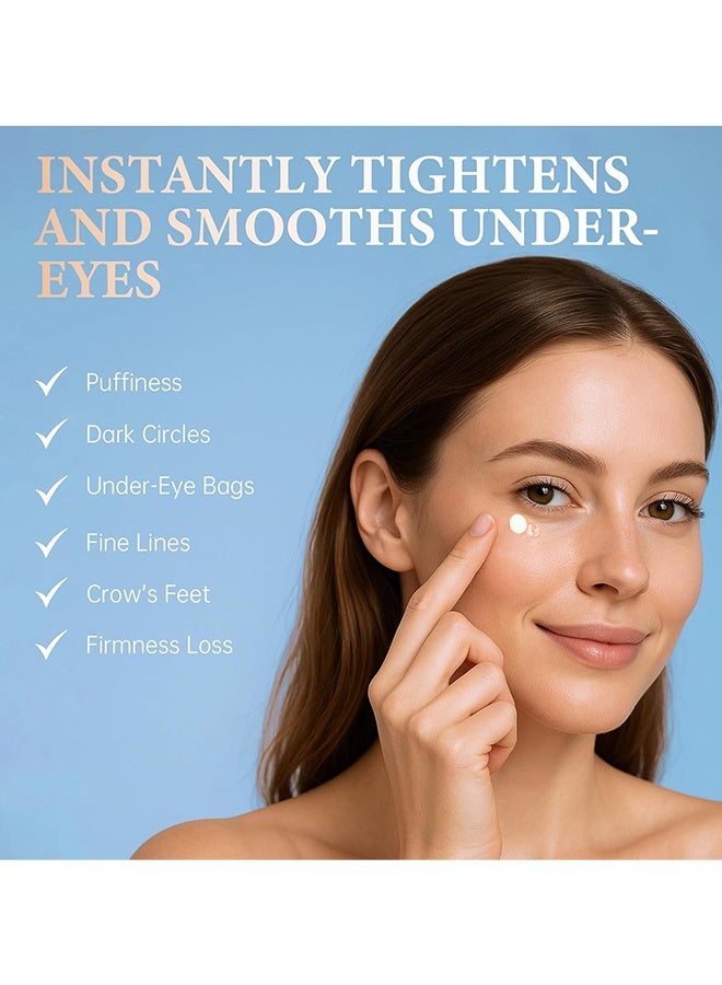 Celyn Instant FIRM Temporary Eye Tightener, Wrinkle Eye Care Temporary Eye Bags Removal Eyes Cream Eye Cream Eye Firming Eye Lifting Firming Eye Bag Removal Dark Circles Temporary Eye Tightener Eye Cream Eye Cream For Puffiness And Bags U 30ML - Image 5