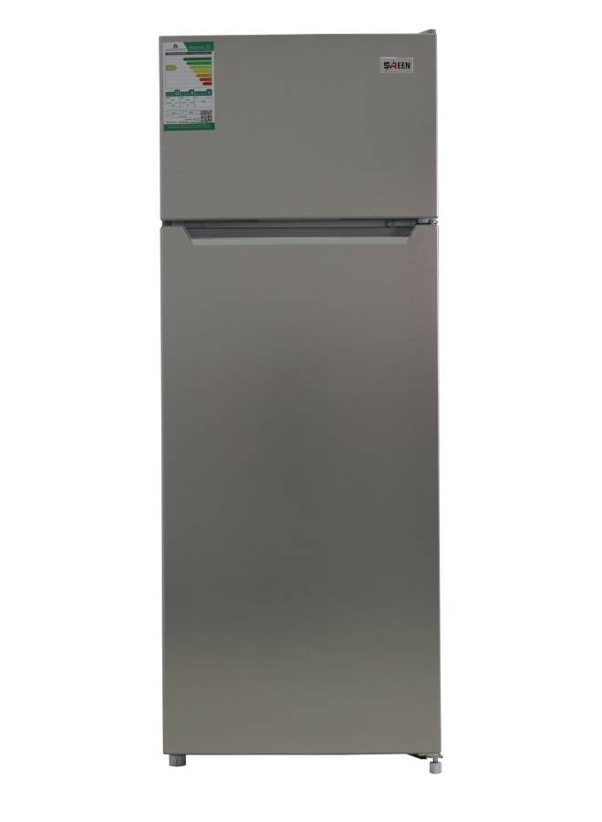 SREEN Double Door Refrigerator 7.4 Feet 211 L SRTM274DF Silver - Image 2