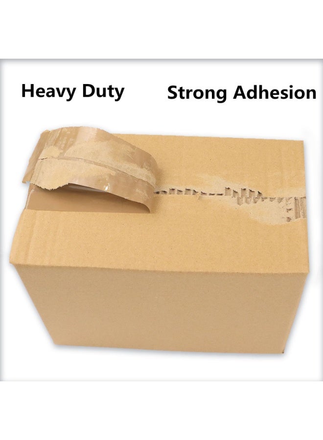 NIIMBOT 2-Pack Clear Packing Tape with Dispenser -2.7mil x 1.88" x 55Y Heavy Duty Packing Tape Transparent Packing Tape for Moving Boxes-Moving Tape Strong Adhesive Packaging Tape - Image 5