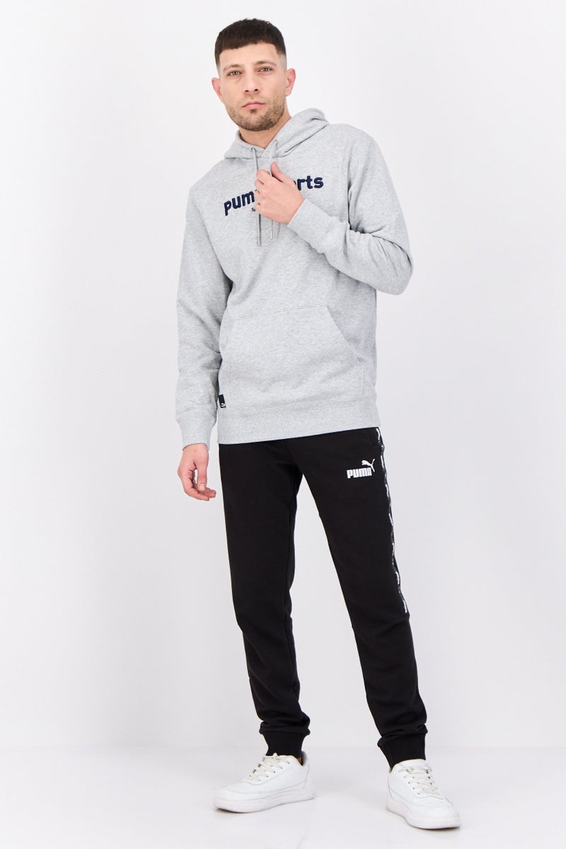 PUMA Men Sportswear Fit Long Sleeve Outdoor Hoodie, Grey  - Image 4