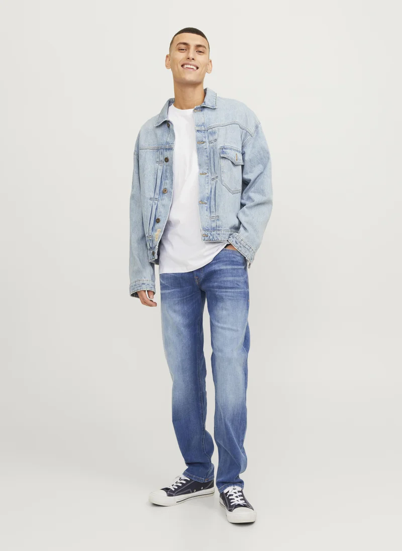 جاك اند جونز Casual Tapered Fit Jeans