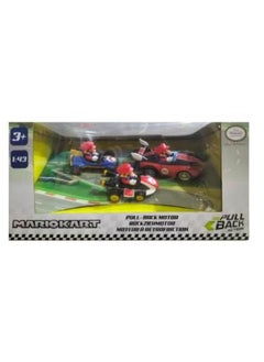 Mario Mario Collection Kart Pull-Back Motor  - Image 1
