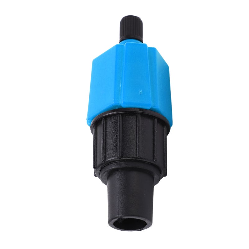 Boat Air Valve Adapter Compressor Air Valve Converter Air Pump Adapter for Kayak Inflatable Boat Raft Paddle Board(Connector 1) Blue - Image 2