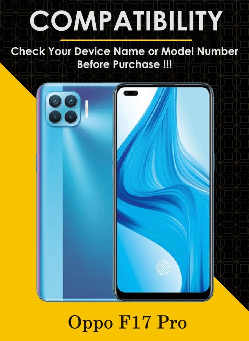 AINA Tempered Glass Screen Protector 5D Designed For Oppo F17 Pro Full Glue Edge to Edge Full Screen Coverage And Bubble Free - Image 3