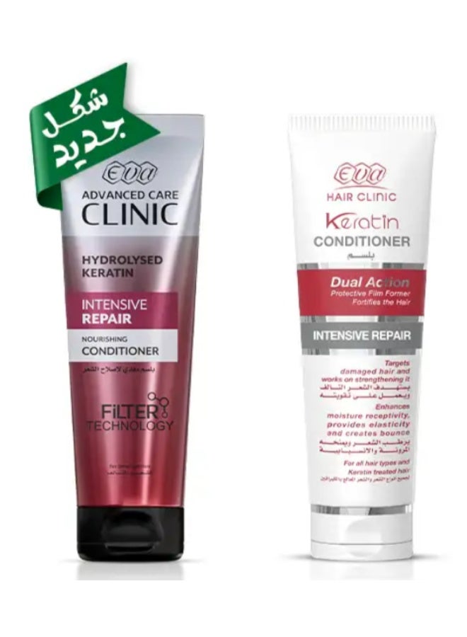 إيفا بلسم إي-كيراتين من إيفا كلينيك - للشعر التالف - (230 مل) - Image 1