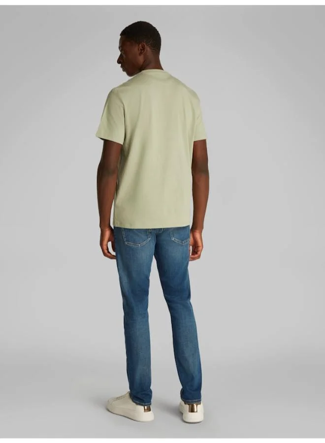 Calvin Klein Jeans Logo Print Crew Neck T-Shirt